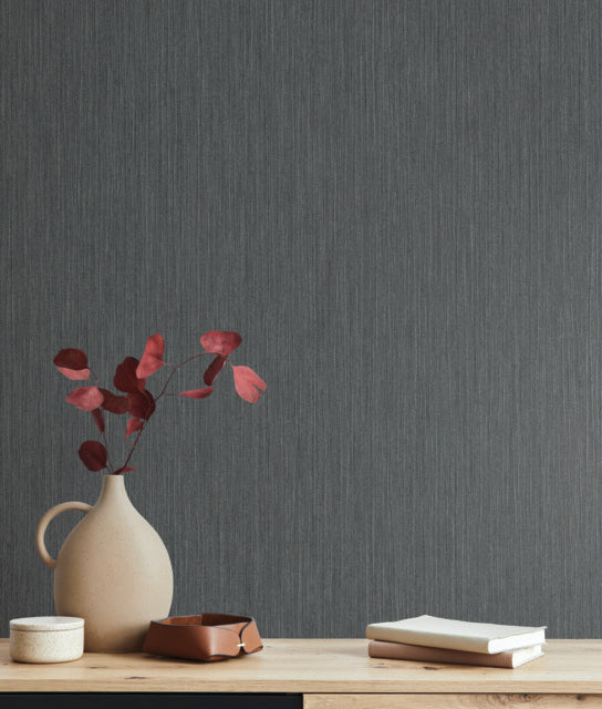York Wallcoverings ND3019N Grey Smooth as Silk Wallpaper