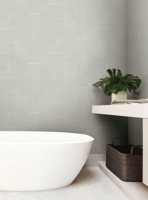 York Wallcoverings OI0703 Contour Grey  Wallpaper