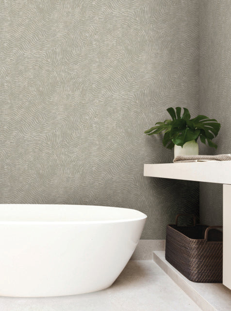 York Wallcoverings OI0712 Modern Wood Taupe Wallpaper