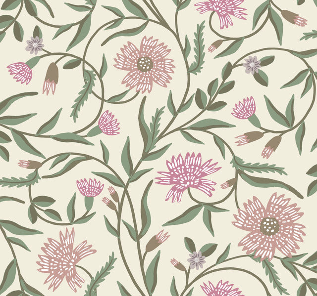 York Wallcoverings RF7436 Aster Wallpaper