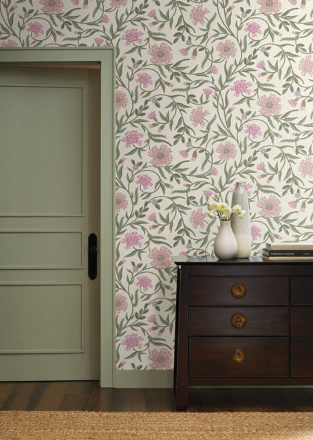 York Wallcoverings RF7436 Aster Wallpaper