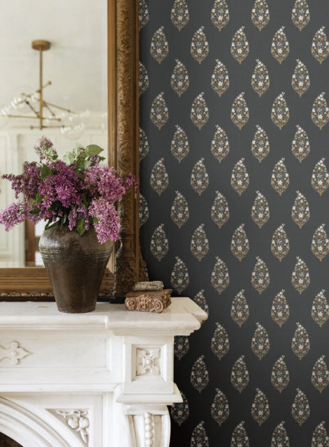 York Wallcoverings RF7472 Paisley Wallpaper