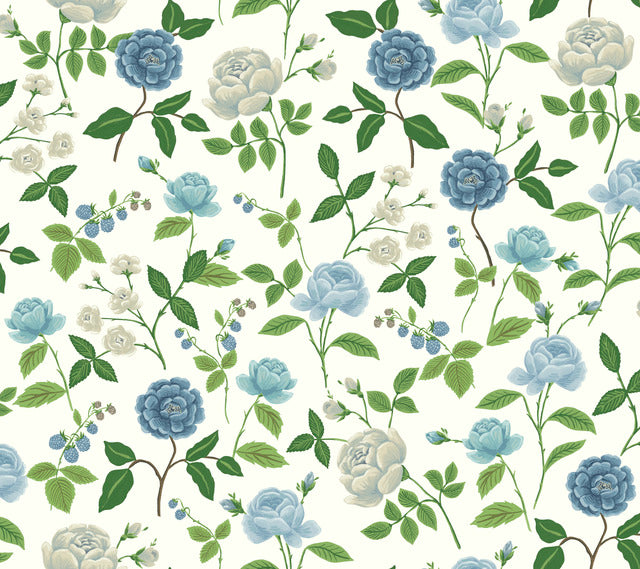 York Wallcoverings RF7543 Roses Wallpaper