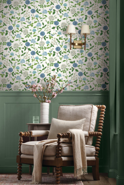 York Wallcoverings RF7543 Roses Wallpaper