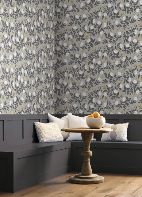 York Wallcoverings RI5152 Peonies Wallpaper