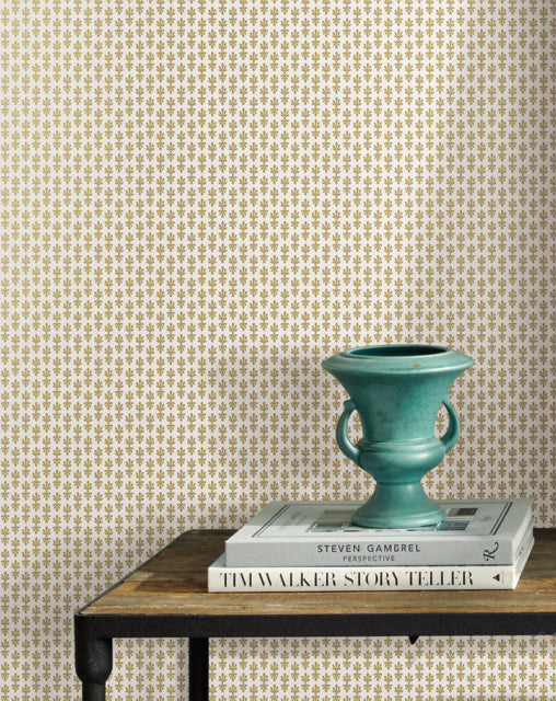 York Wallcoverings RP7360 Petal Gold Wallpaper