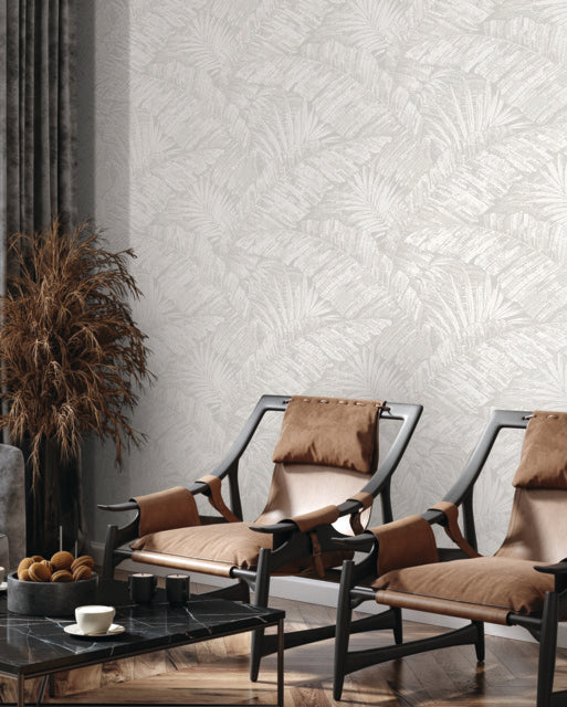 York RT7922 Palm Cove Toile Wallpaper