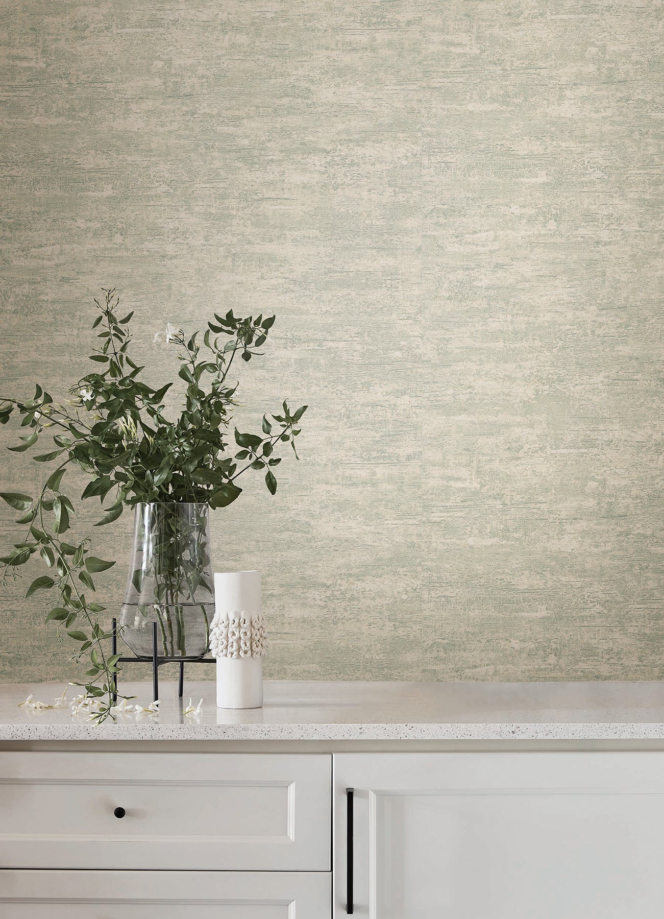York Wallcoverings SI25757 Weathered Stucco Ecru Wallpaper