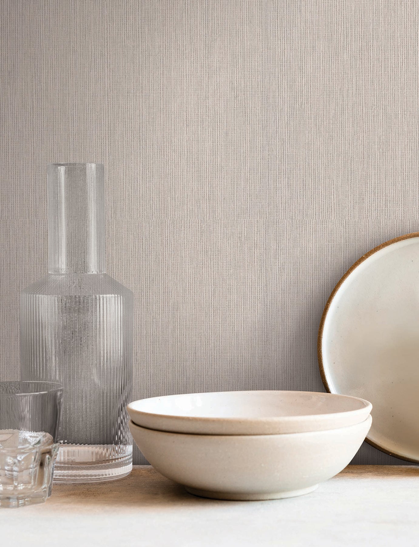 York Wallcoverings SI25773 Lilah Dove Grey Wallpaper
