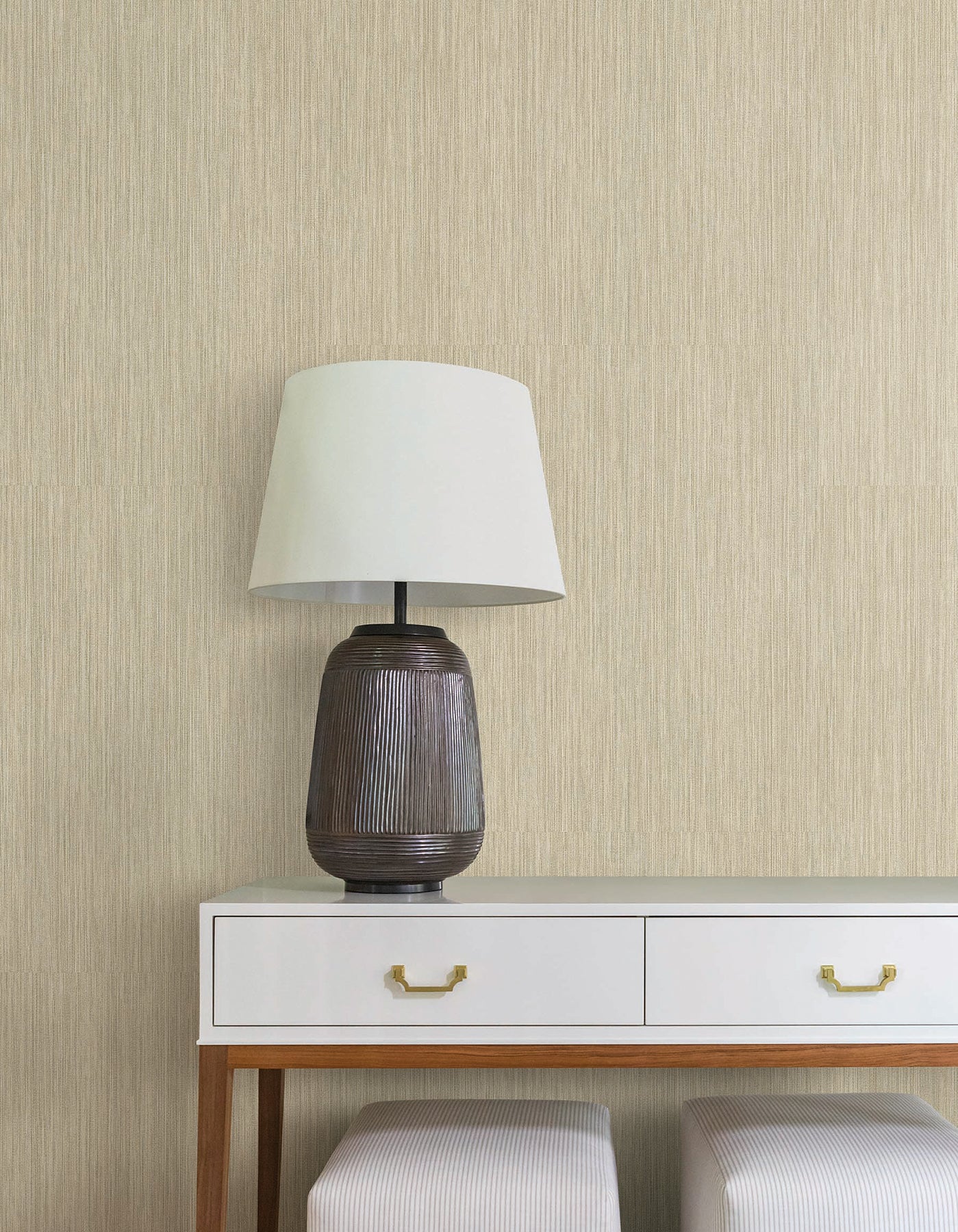 York Wallcoverings SI25852 Washed Ramie Reed Wallpaper