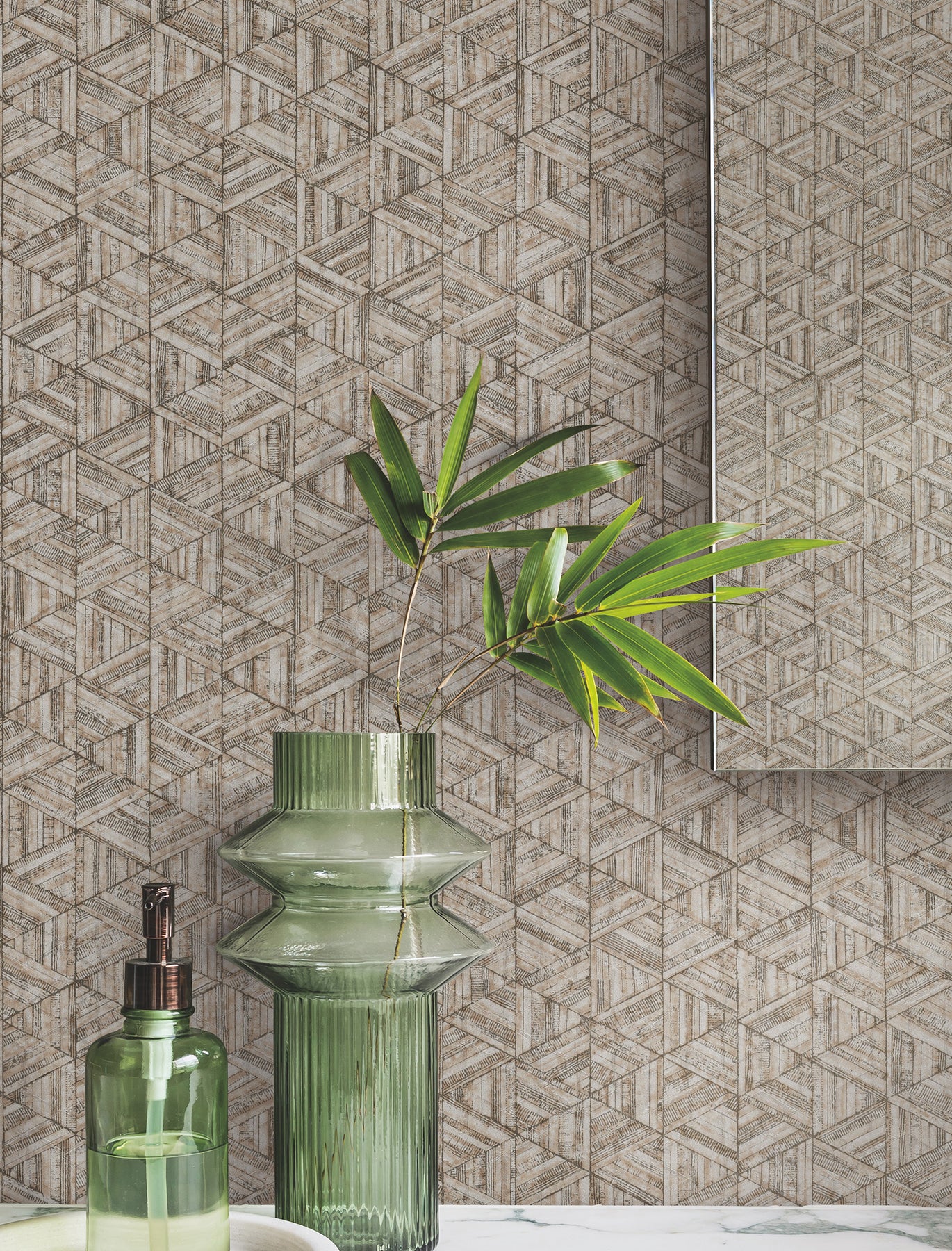 York Wallcoverings UD2582N Rune High Performance Vinyl Wallpaper