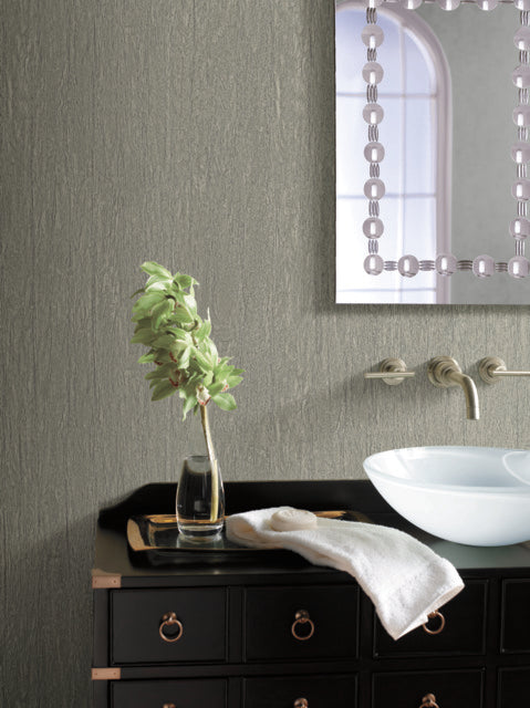 York Wallcoverings Y6201305 Natural Texture Silver/Gold Wallpaper