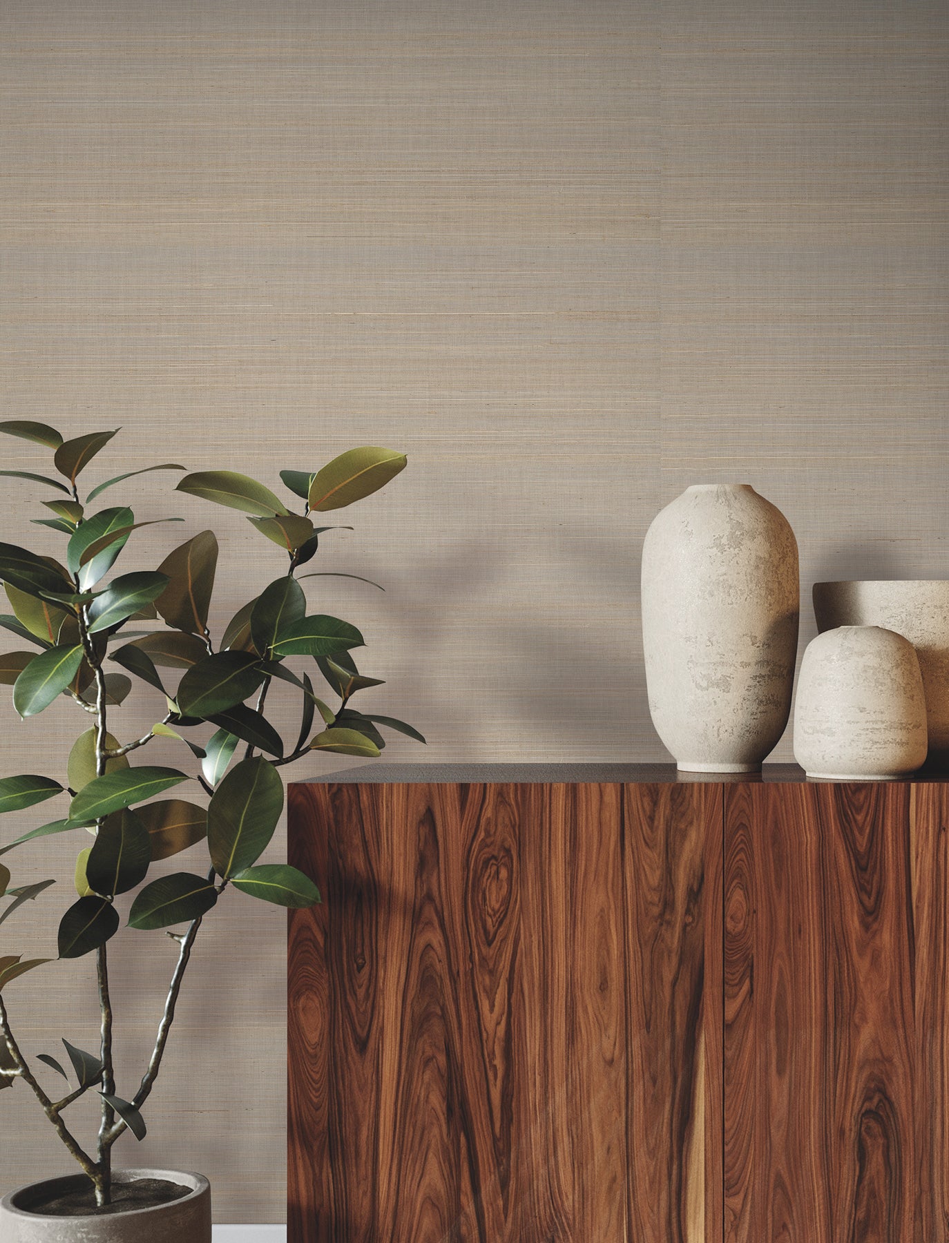 York Wallcoverings YGL7011 Fine Abaca Almond Wallpaper