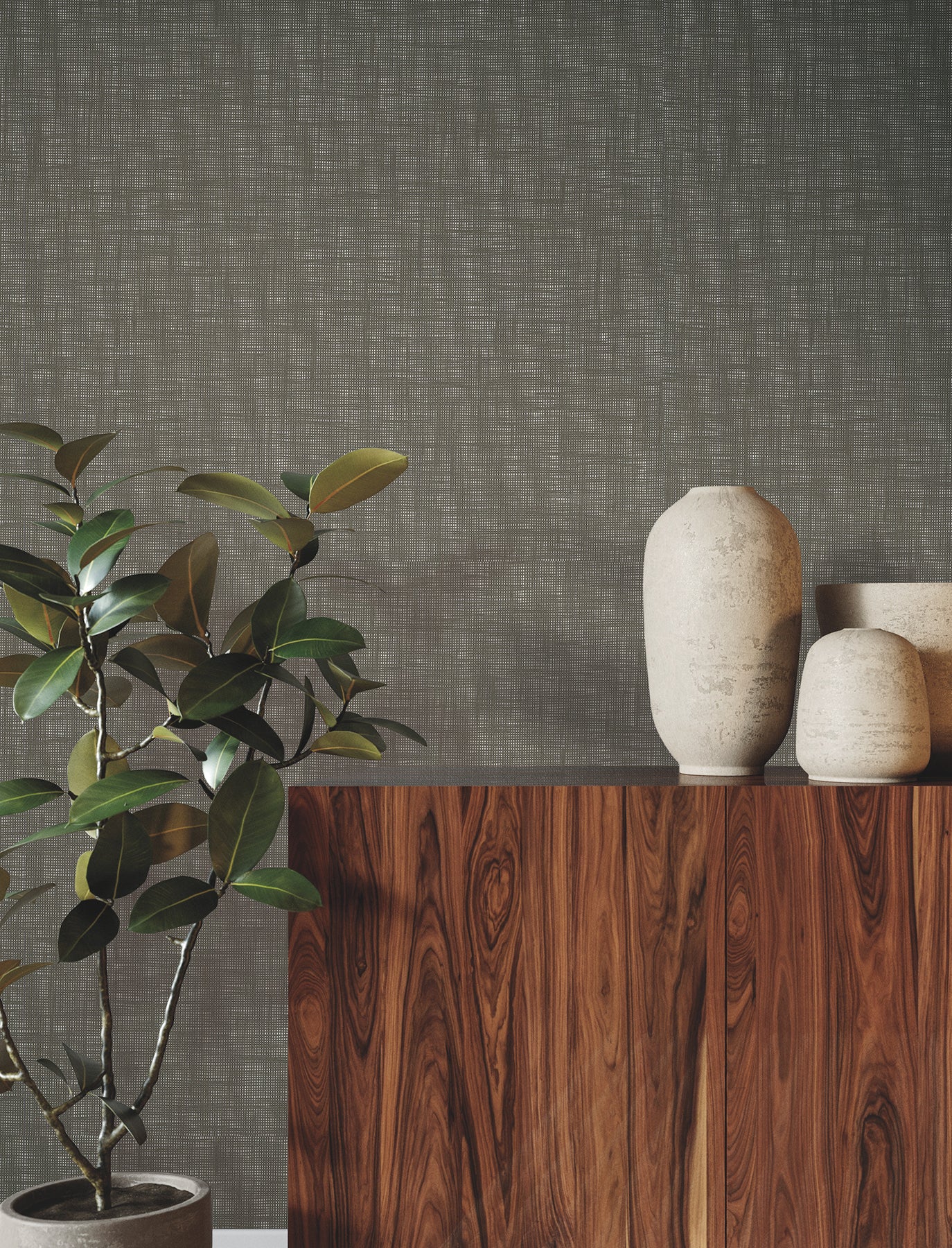 York Wallcoverings YGL7041 Loft Paperweave Portabella Wallpaper