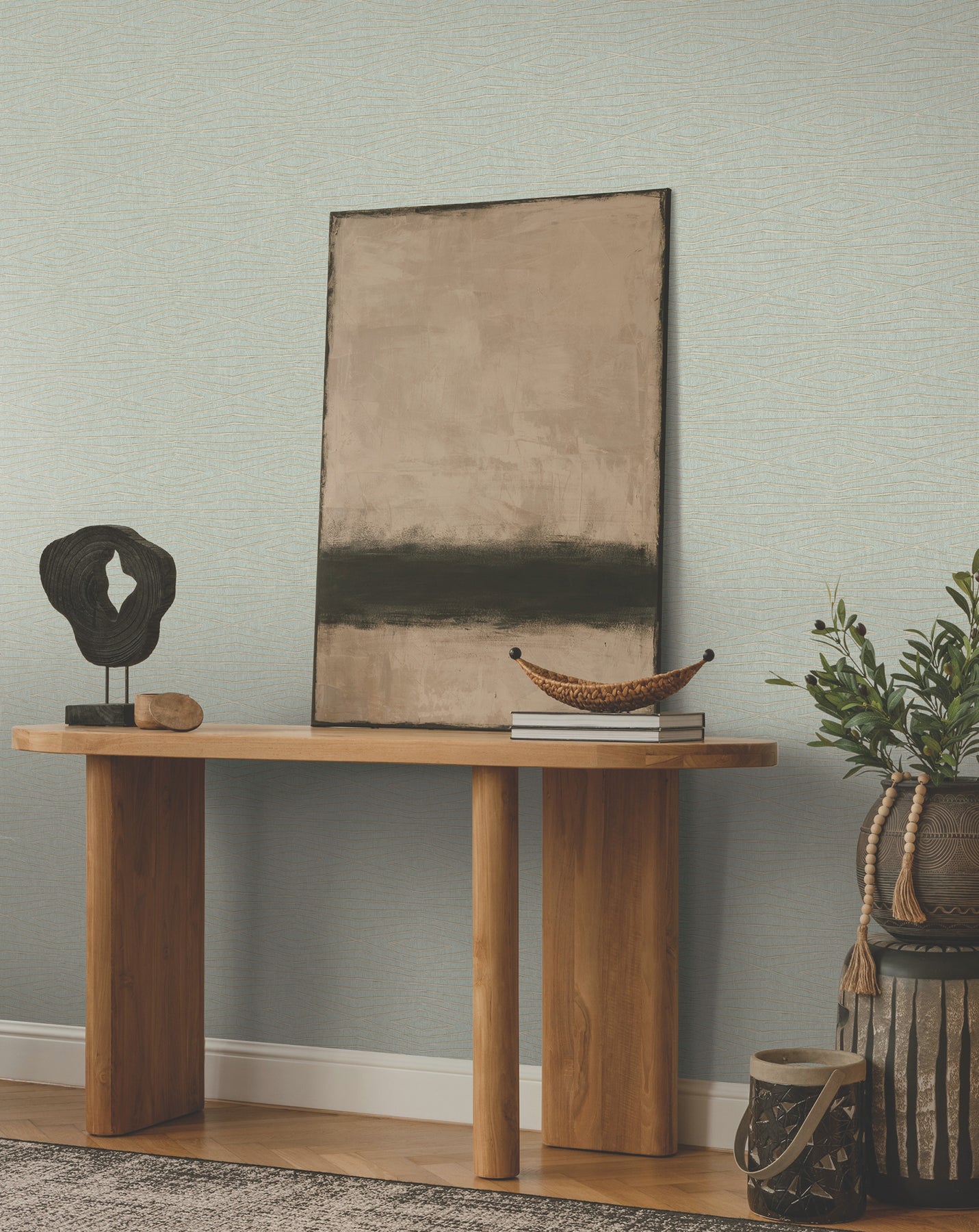 York Wallcoverings ZA8012 Daystone Soft Jade Wallpaper