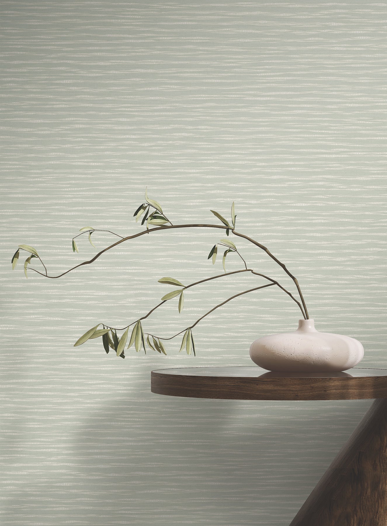 York Wallcoverings ZA8044 Lotus Weave Soft Sage Wallpaper