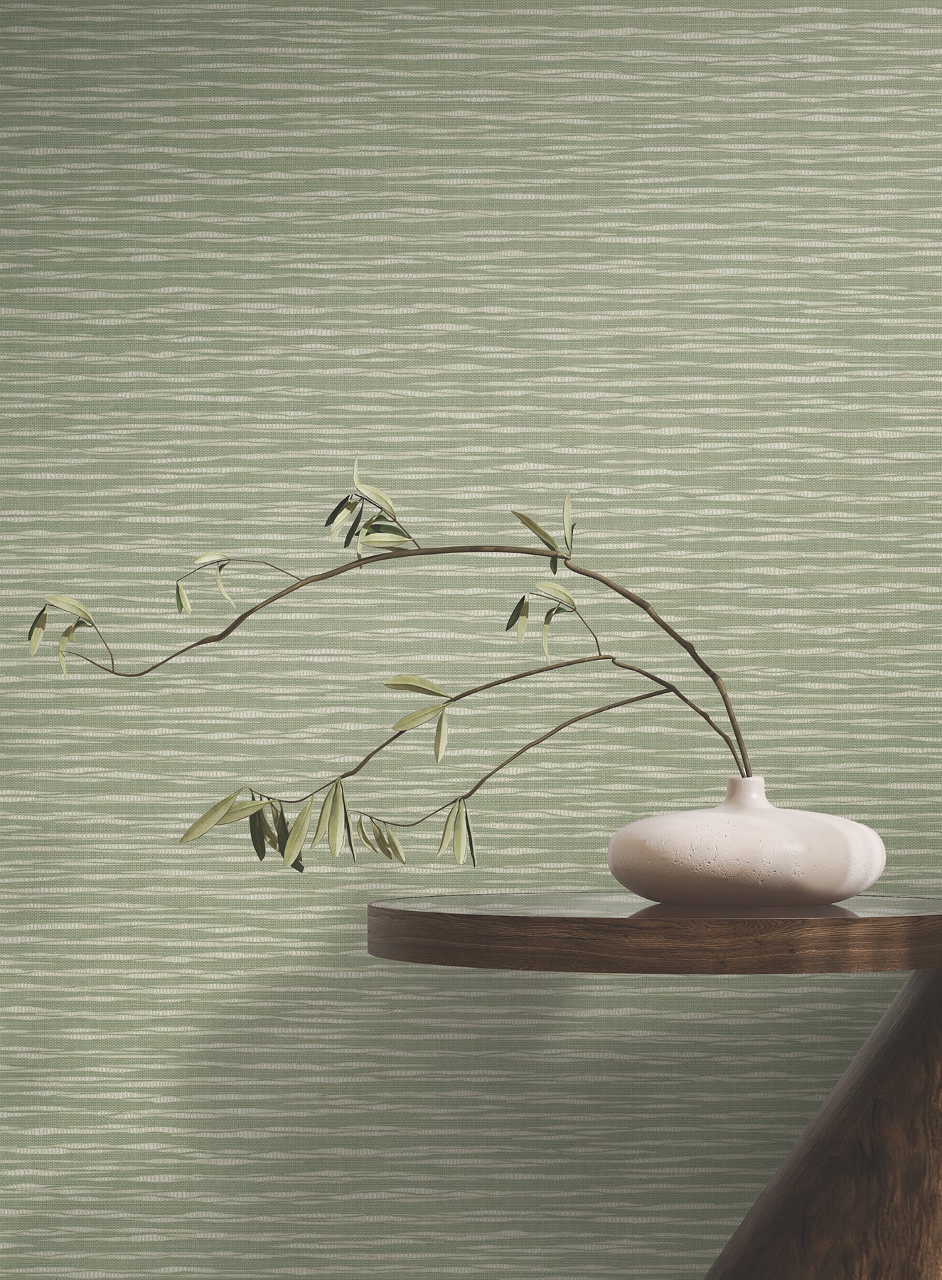 York Wallcoverings ZA8045 Lotus Weave Moss Wallpaper