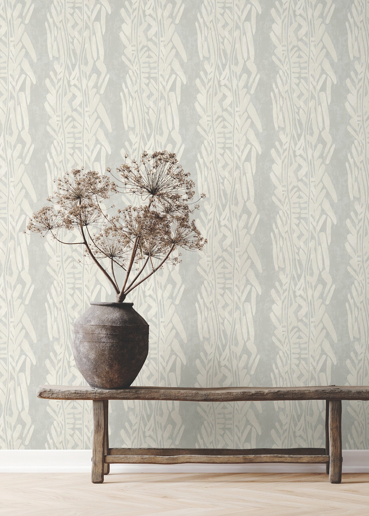 York Wallcoverings ZA8061 Timira Grey Wallpaper