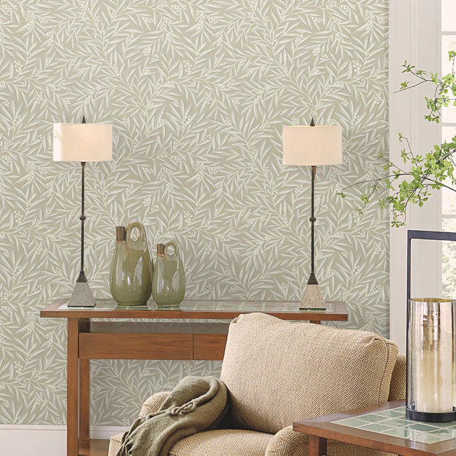 York Wallcoverings AC9136 Rowan Neutral Wallpaper