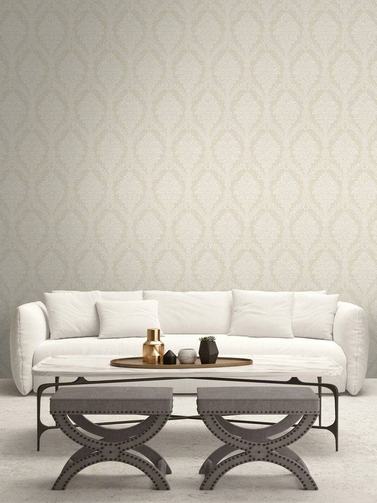 Casa Mia Wallcovering RM80305 Classic Damask design wallpaper