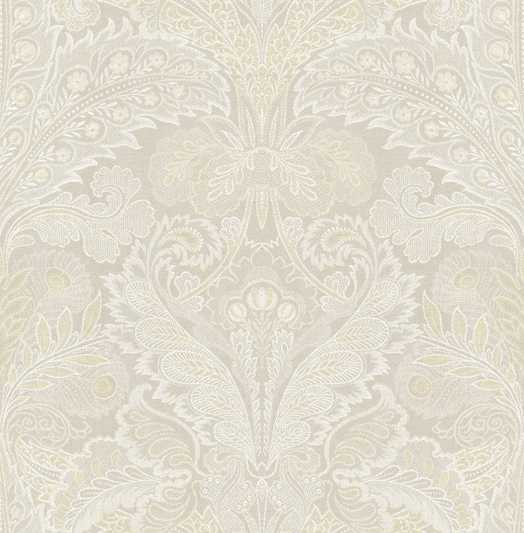 Casa Mia RM80005 Damask Gravure Cream Wallpaper